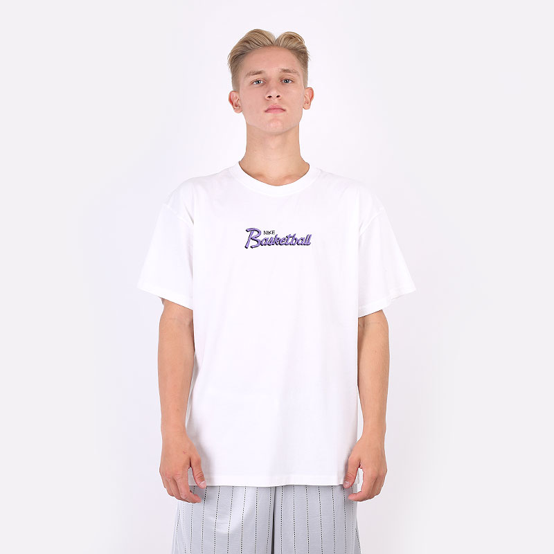 Мужская футболка Nike Basketball T-Shirt (DJ1552-100)  - цена, описание, фото 3